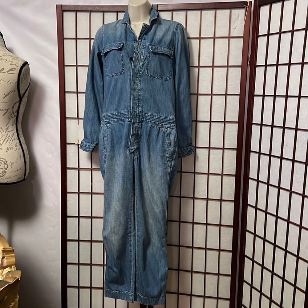 MADEWELL DEMIN OVERALL JUMPSUIT SIZE XS